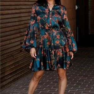 Baltic Born  Floral Long Sleeve Dress